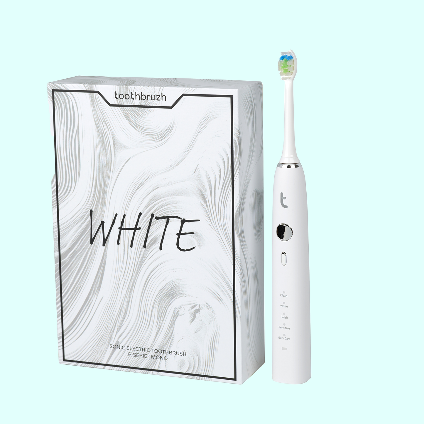 ToothBruzh E-Serie Mono White